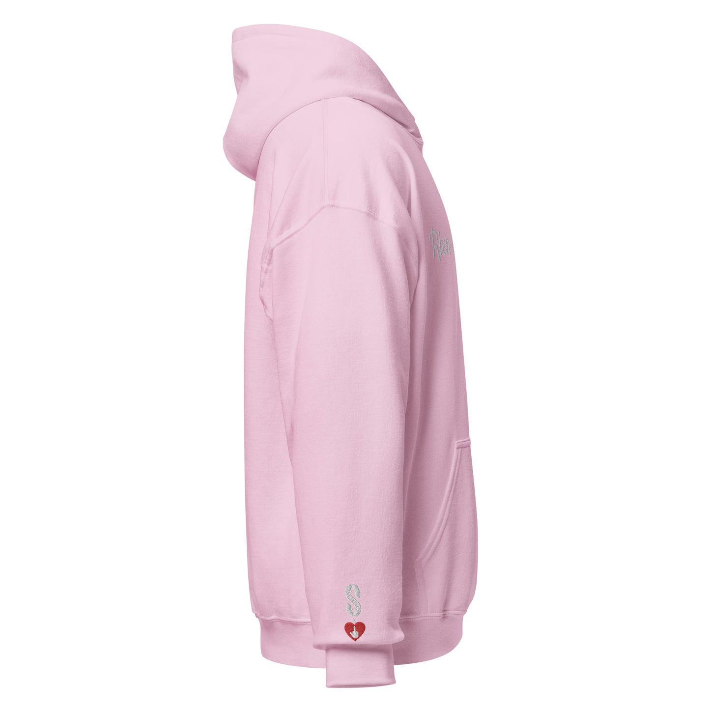 Sweat Shirt RIEN A FOUTRE. / Noir, Bleu ou Rose