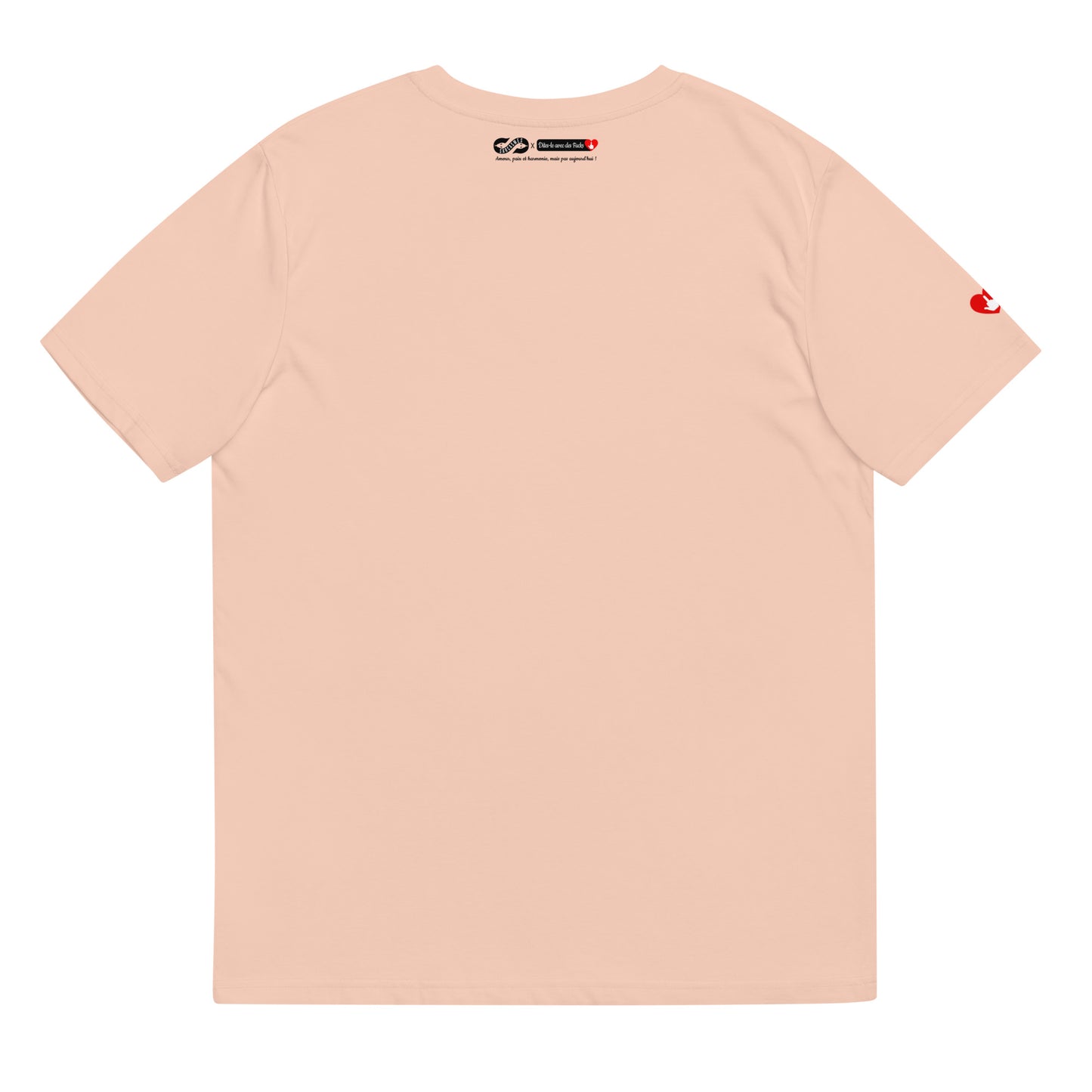 T-shirt bio unisexe : Moi aussi je m'aime / tons clairs