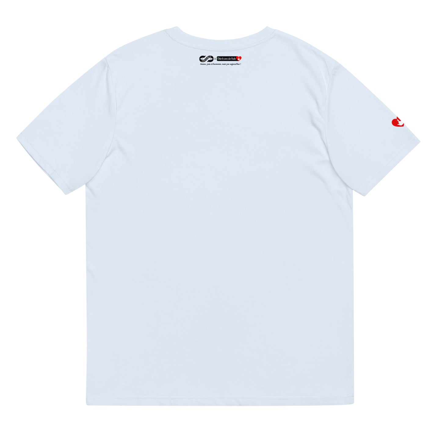 T-shirt bio unisexe : Moi aussi je m'aime / tons clairs