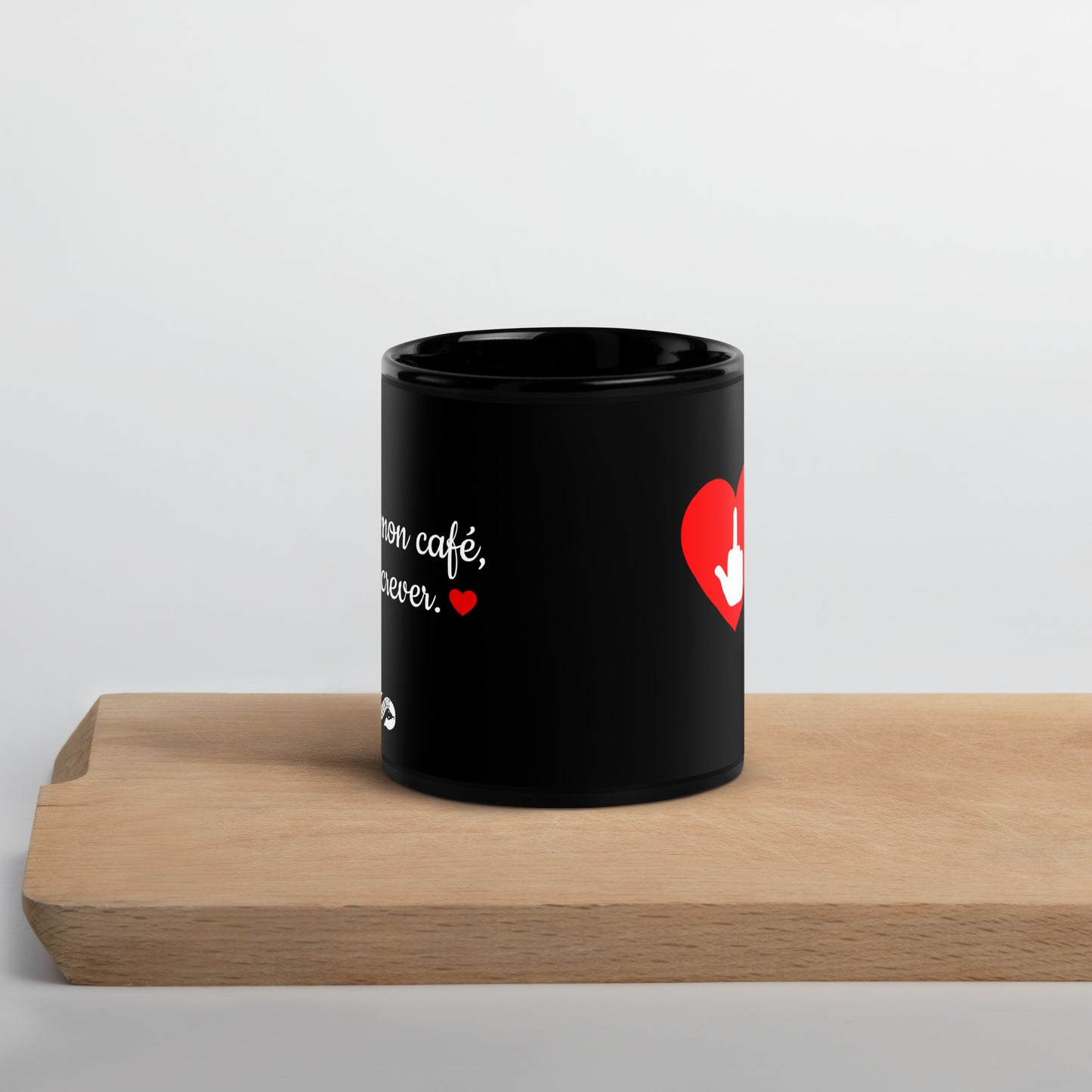 Mug noir Allez Crever