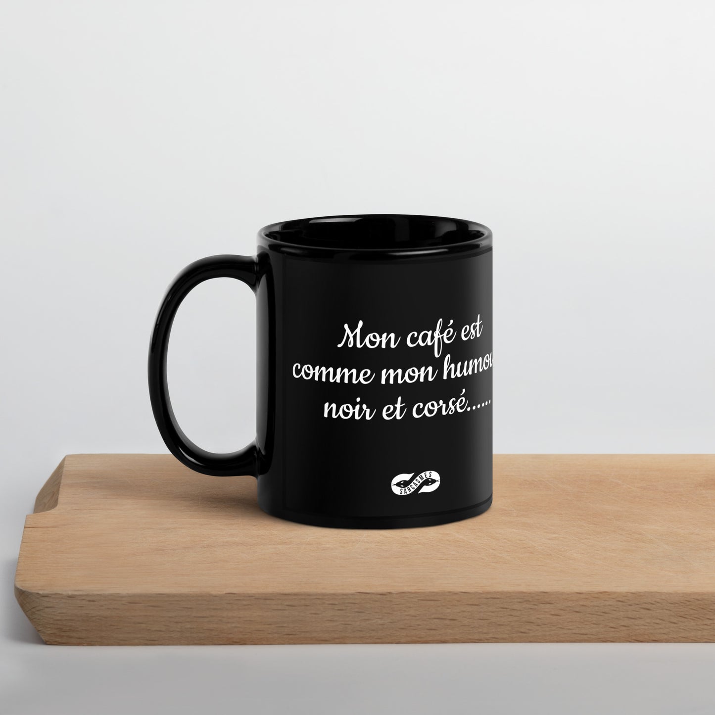 Mug noir Humour Noir