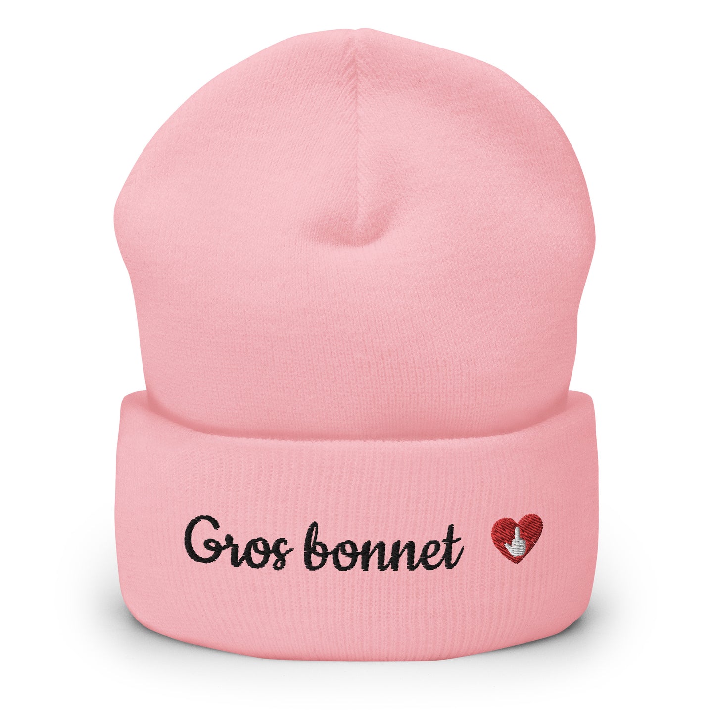 GROS BONNET - brodé noir