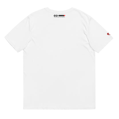 T-shirt bio unisexe : Putain de bordel de merde / Blanc ou Gris