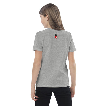 T-shirt kids bio LA TETE A TOTO... / Blanc ou Gris
