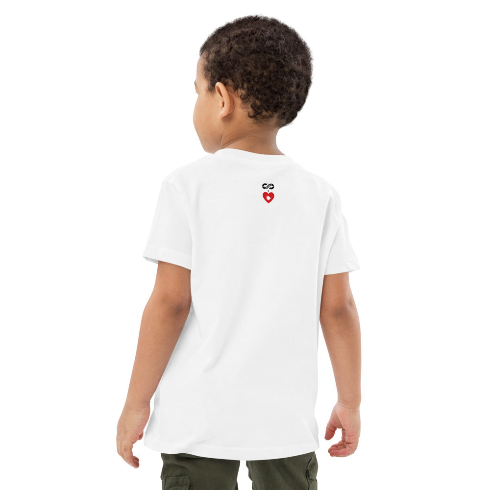 T-shirt kids bio LA TETE A TOTO... / Blanc ou Gris