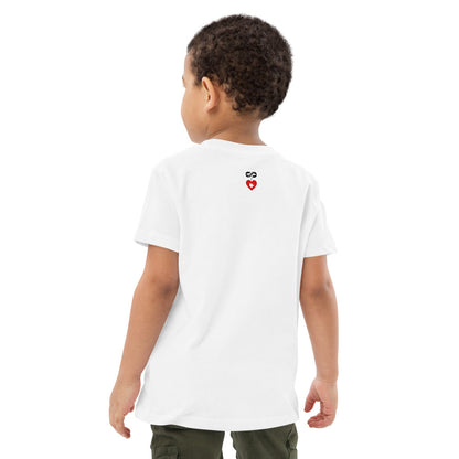 T-shirt kids bio LA TETE A TOTO... / Blanc ou Gris