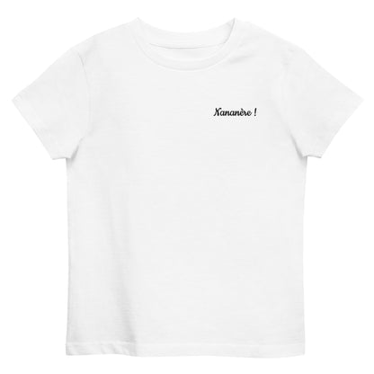 T-shirt kids bio NANANERE ! / Blanc ou Gris