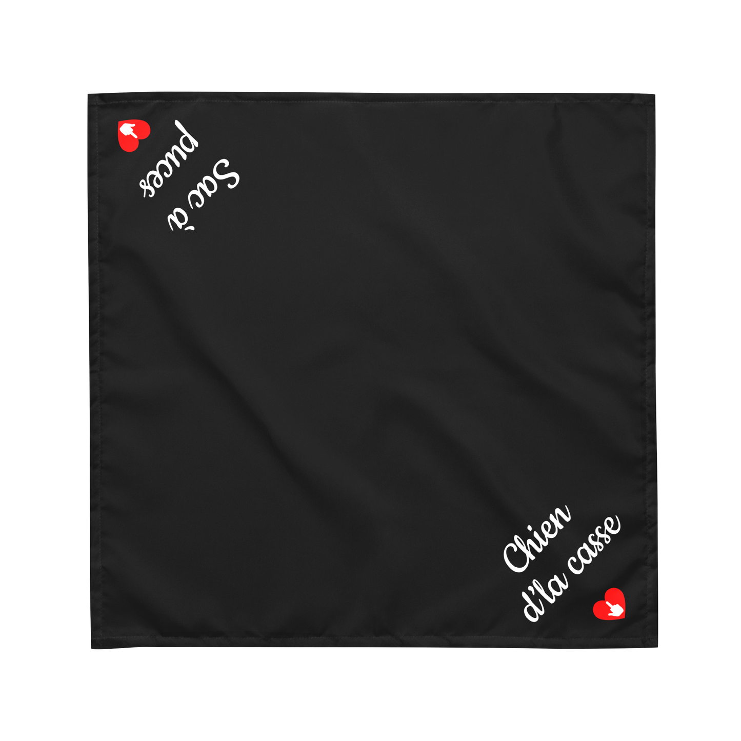 Foulard de Clébard - Chien d'la casse / Sac à Puces