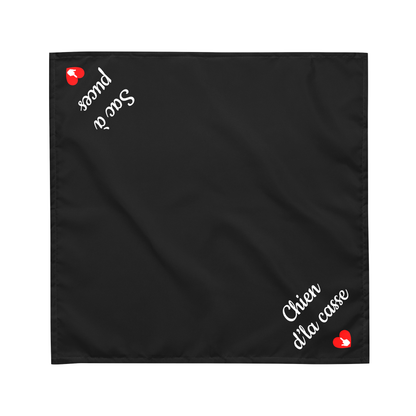 Foulard de Clébard - Chien d'la casse / Sac à Puces