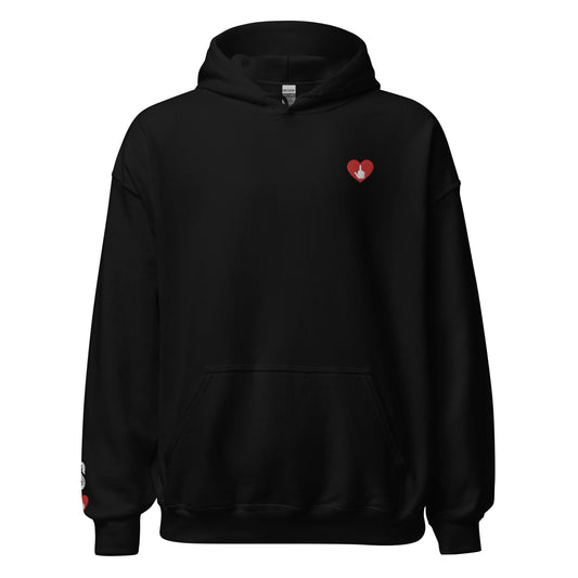 Sweat Shirt PETIT COEUR PETIT DUCK / Noir, Bleu ou Rose