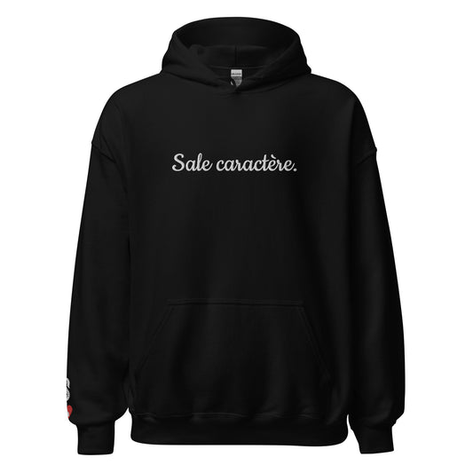 Sweat Shirt SALE CARACTERE. / Noir, Bleu ou Rose