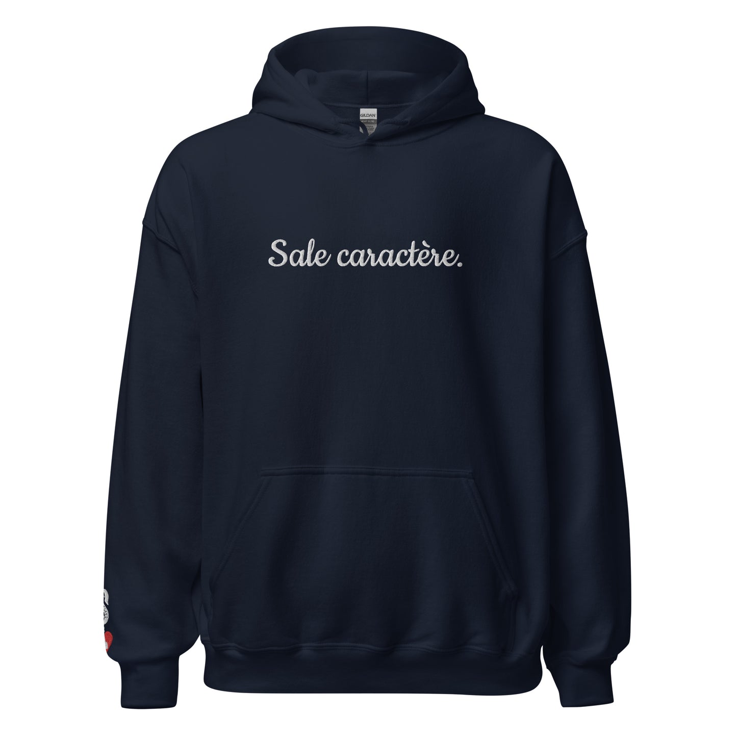 Sweat Shirt SALE CARACTERE. / Noir, Bleu ou Rose