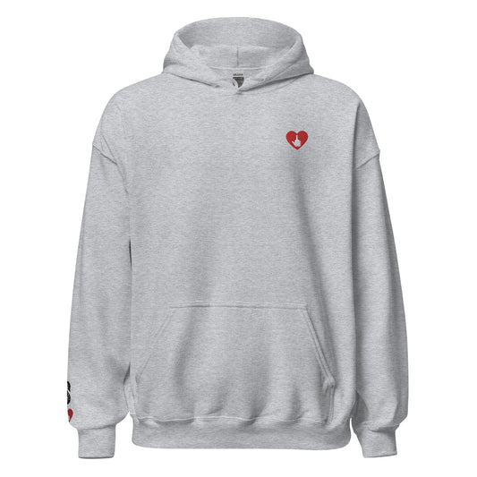 Sweat Shirt PETIT COEUR PETIT DUCK / Blanc ou Gris