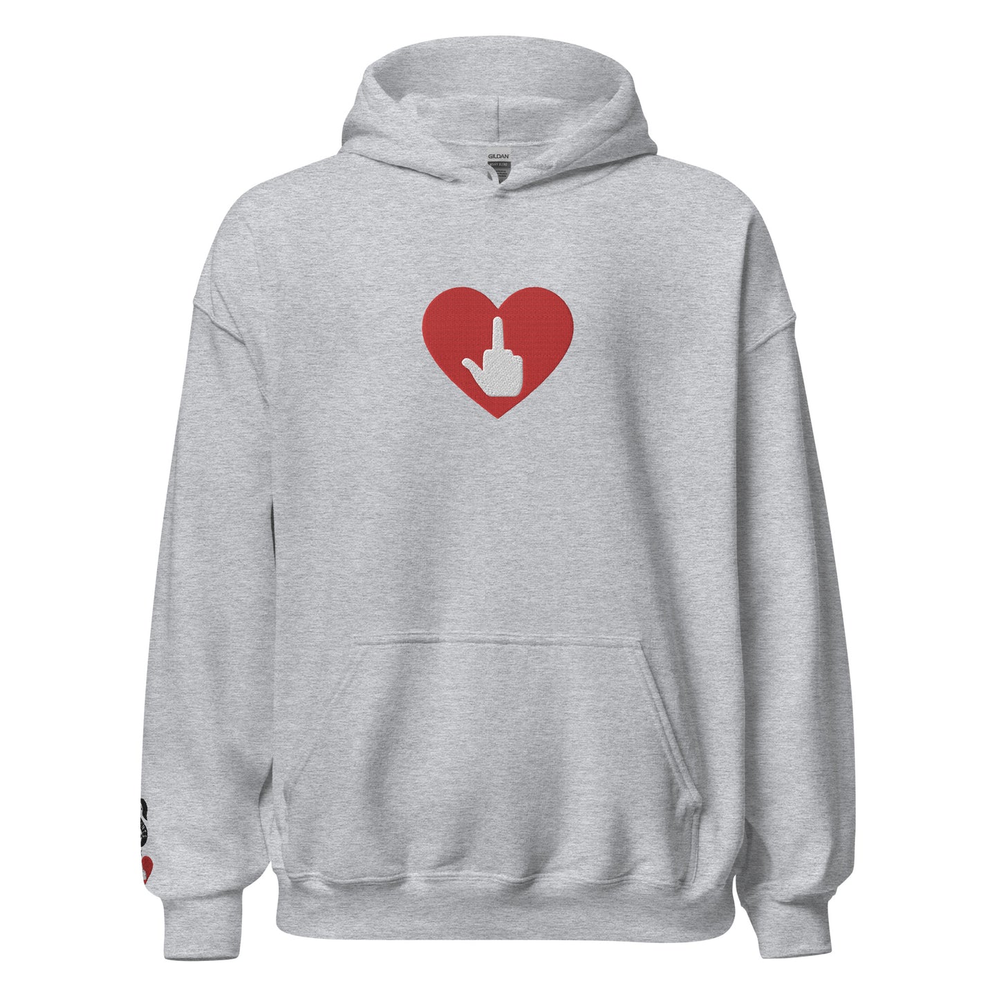 Sweat Shirt GROS COEUR GROS DUCK / Blanc ou Gris