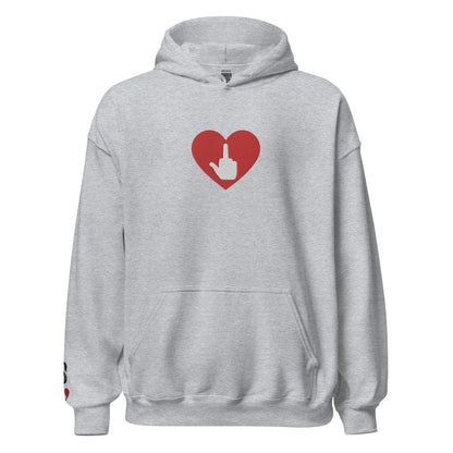 Sweat Shirt GROS COEUR GROS DUCK / Blanc ou Gris