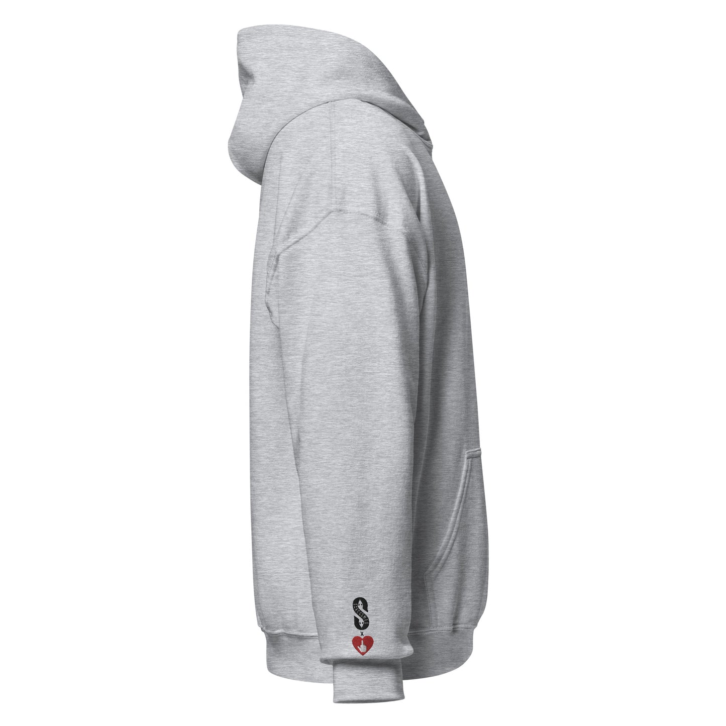 Sweat Shirt PETIT COEUR PETIT DUCK / Blanc ou Gris