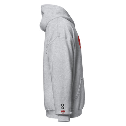 Sweat Shirt GROS COEUR GROS DUCK / Blanc ou Gris