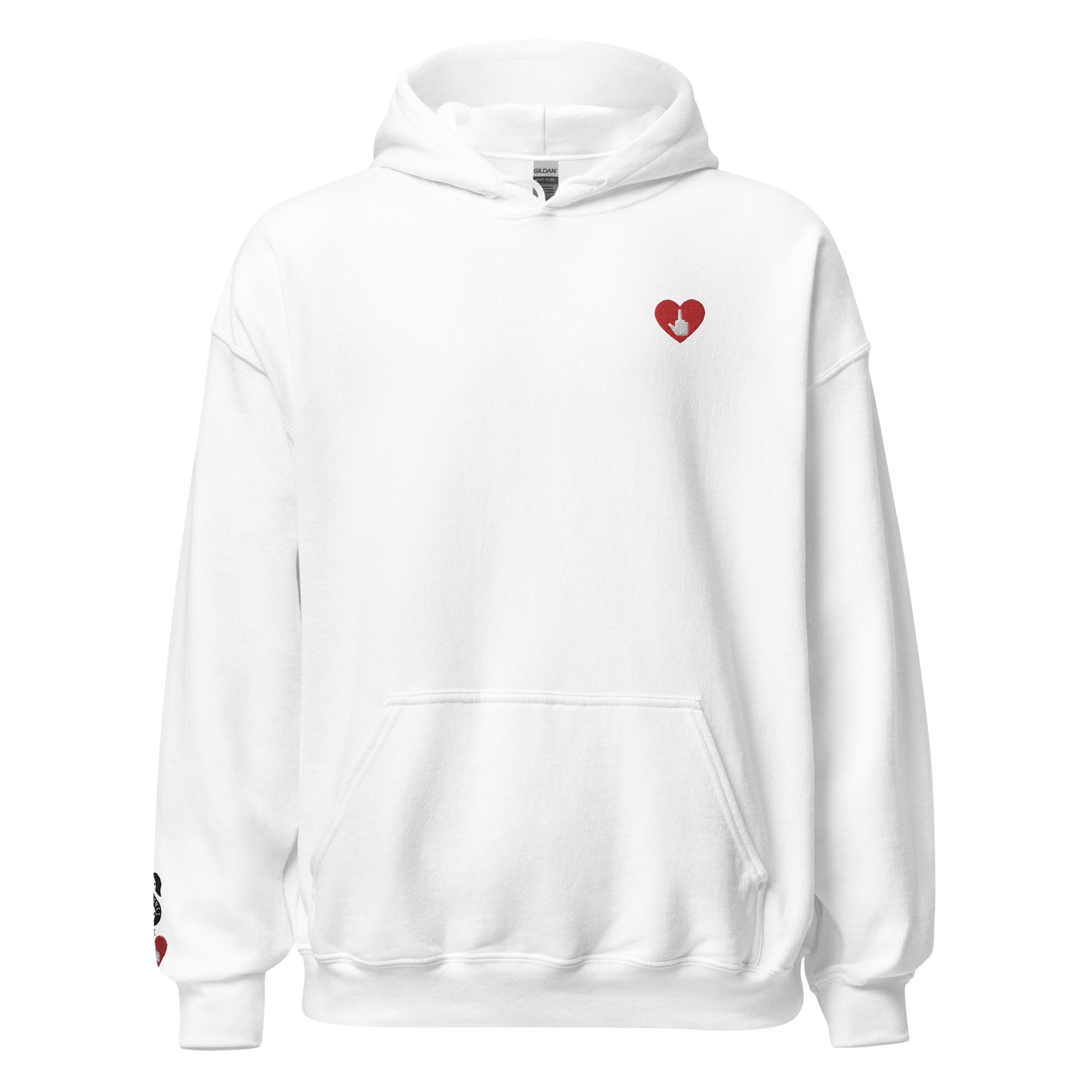 Sweat Shirt PETIT COEUR PETIT DUCK / Blanc ou Gris