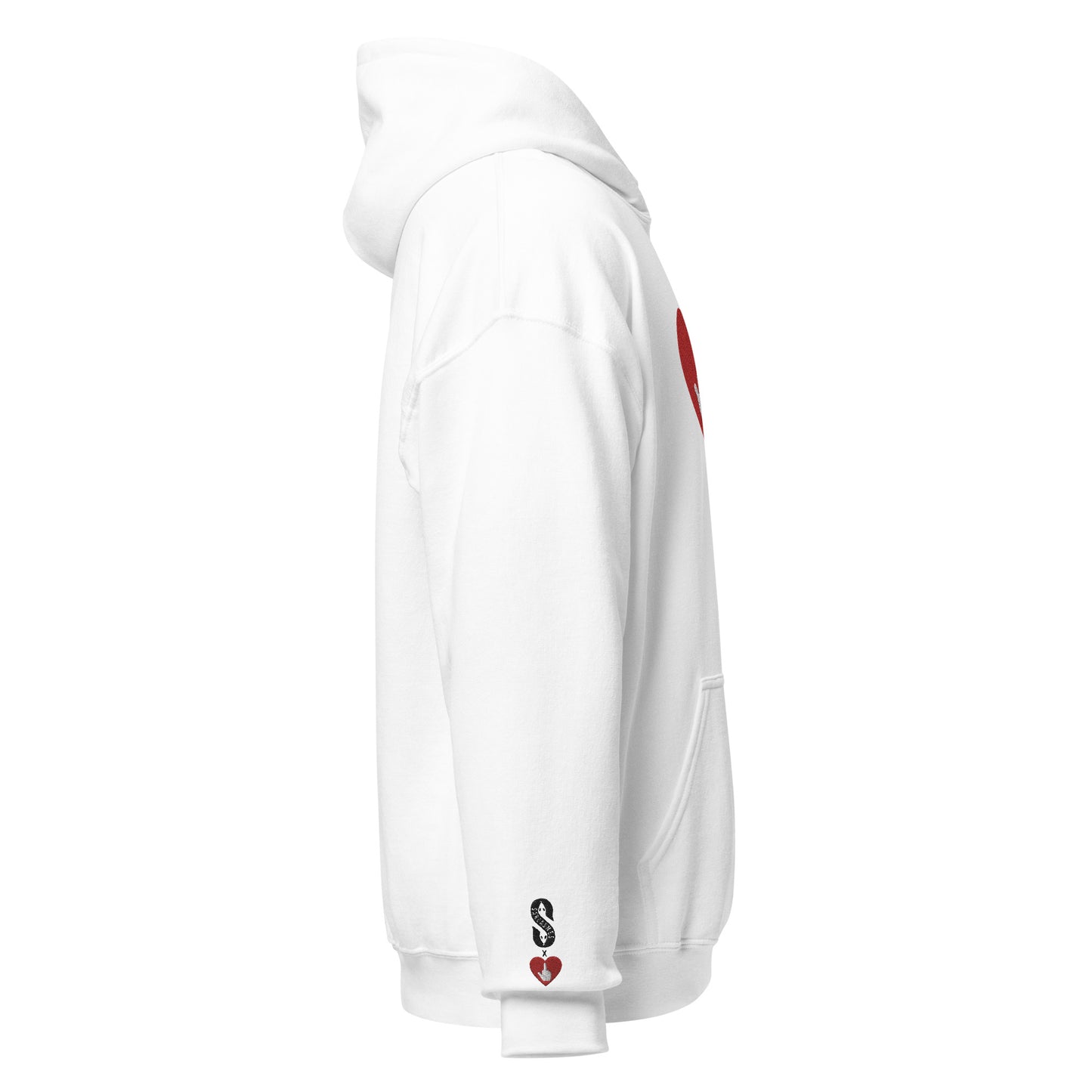 Sweat Shirt GROS COEUR GROS DUCK / Blanc ou Gris
