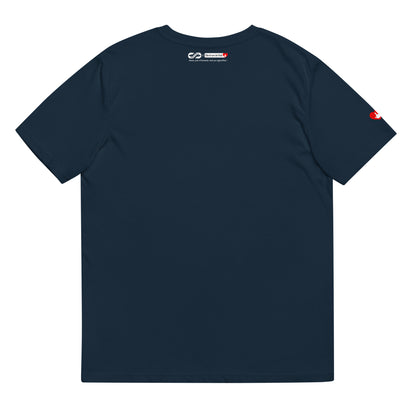 T-shirt bio unisexe : Jusqu'à ce que l'Amour nous sépare / tons foncés
