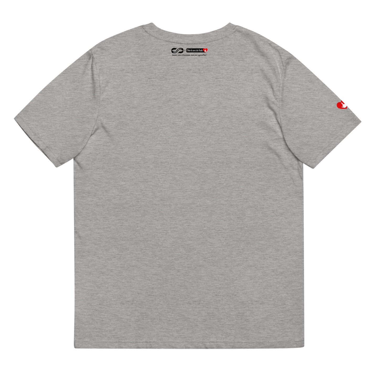 T-shirt bio unisexe : Moi aussi je m'aime / tons clairs