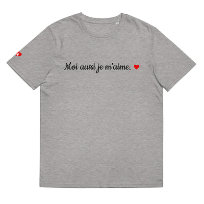 T-shirt bio unisexe : Moi aussi je m'aime / tons clairs