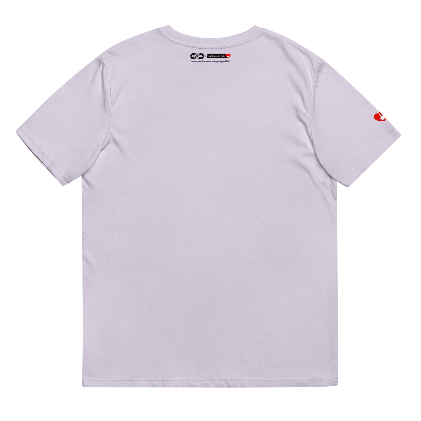 T-shirt bio unisexe : Moi aussi je m'aime / tons clairs