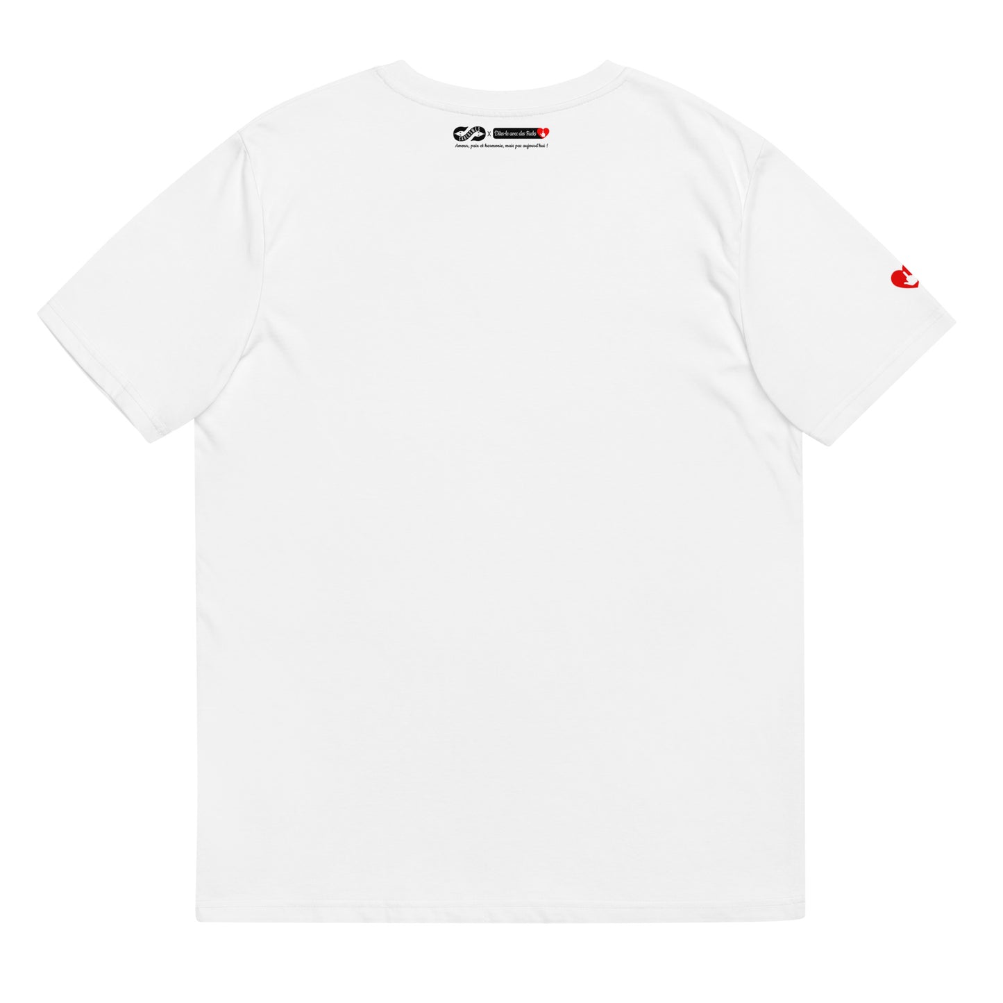 T-shirt bio unisexe : Moi aussi je m'aime / tons clairs