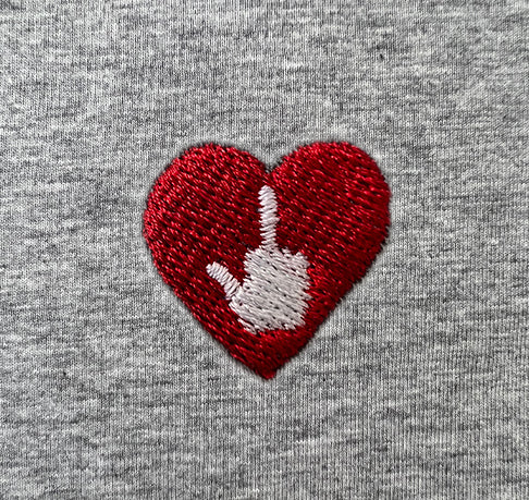 T-shirt bio unisexe : Putain de bordel de merde / Blanc ou Gris