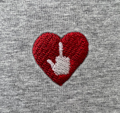 T-shirt bio unisexe : Putain de bordel de merde / Blanc ou Gris